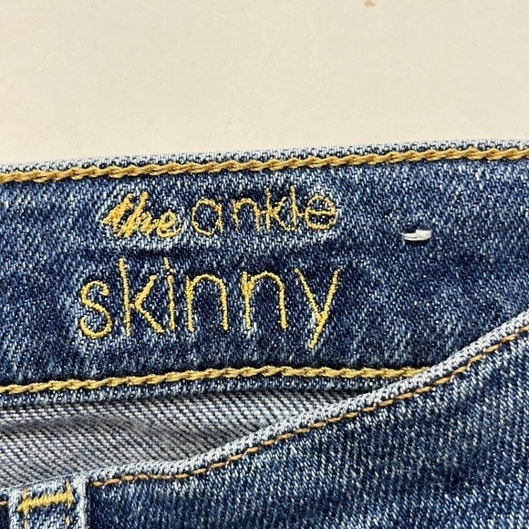 7 For All Mankind Luxe Vintage The Ankle Skinny Size 27 - Picture 9 of 16